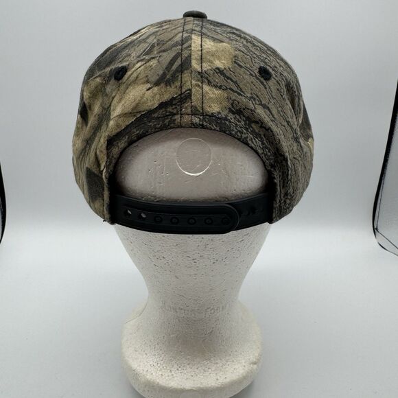 Vintage 90s Texas Longhorns Mossy Oak Camo Snapback Hat UT Outdoor Caps - Picture 5 of 12